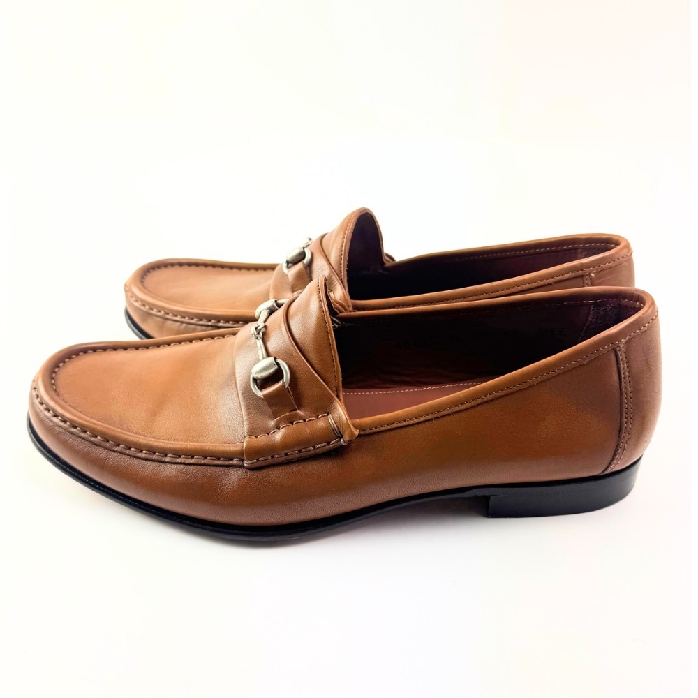 Allen Edmonds Verona II Walnut Leather Horsebit Loafers Men’s 11 - Picture 2 of 11